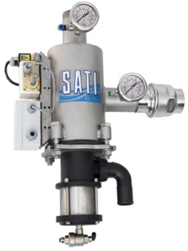 Avtomatski samočistilni filter Sati Acquaspeed - AS L F2 2 AISI 304