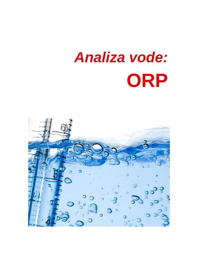 Analiza vode - ORP